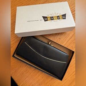 Vintage Renwick Wallet purse in original box